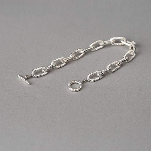 ﻿Shining Wavelets Chain Bracelet﻿