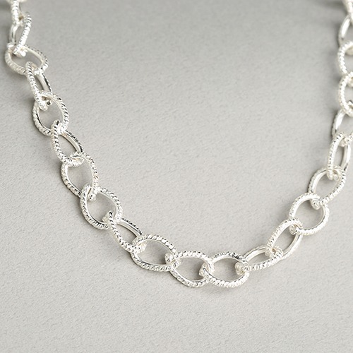 ﻿﻿Shining Wavelets Chain Necklace﻿﻿